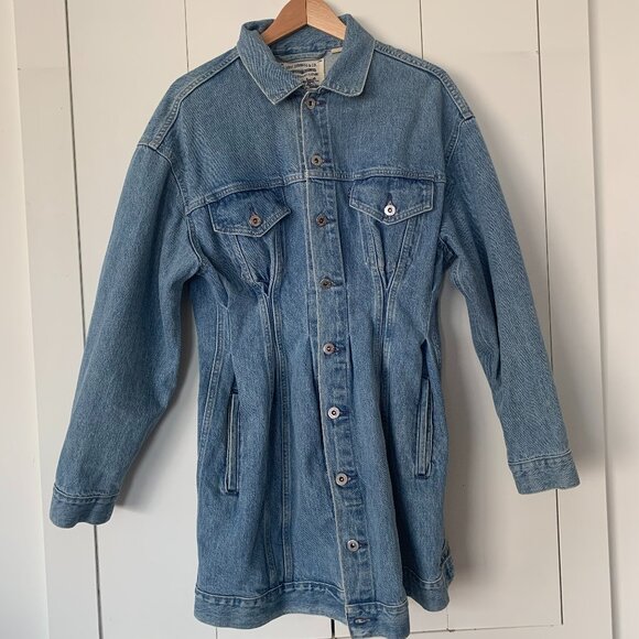 Levi's Made & Crafted long jacket/dress M - Picture 2 of 5